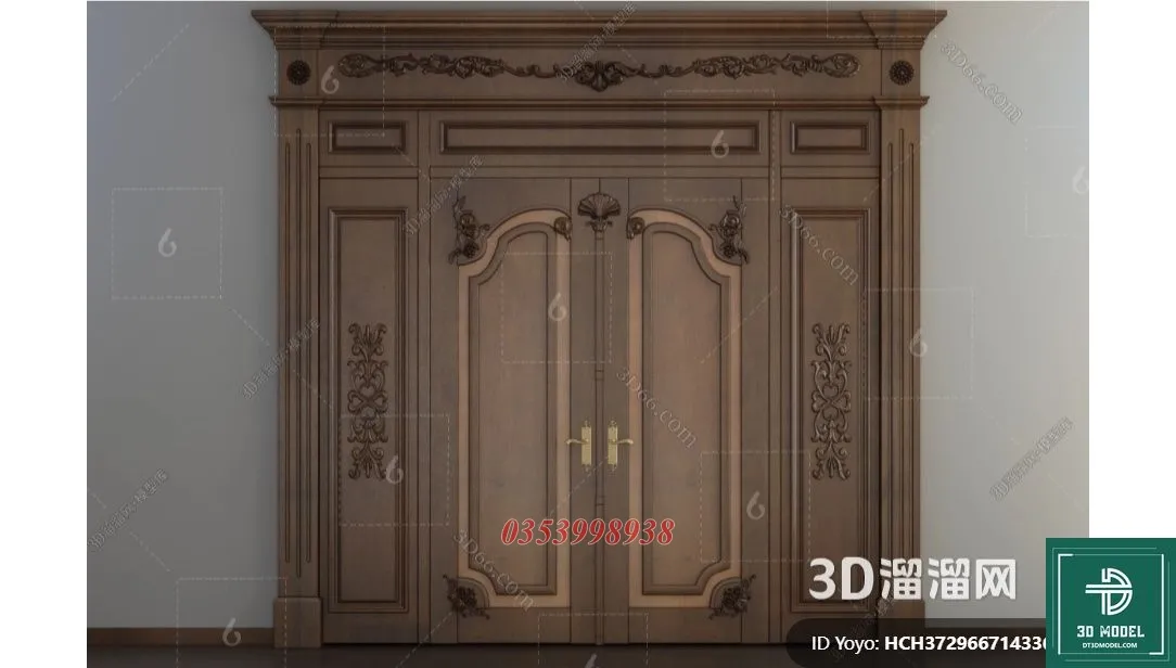 CLASSIC DOOR – 3dsmax MODELS – 139