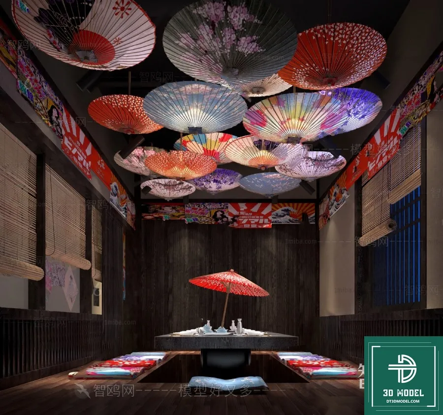 RESTAURANT – JAPAN STYLE – 3D BLOCK – 133