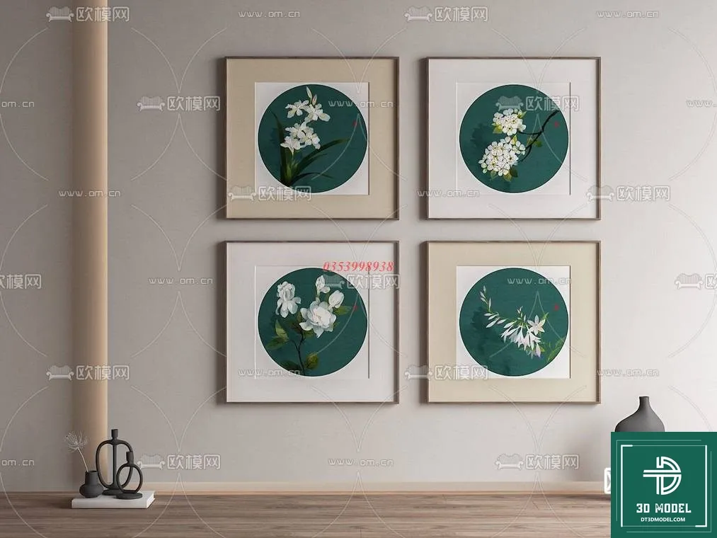 CHINESE PICTURE – DECOR – 3D MODELS – 051