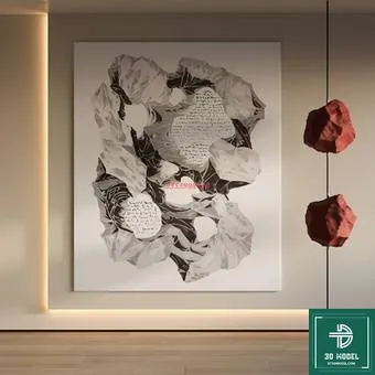 CHINESE PICTURE – DECOR – 3D MODELS – 058