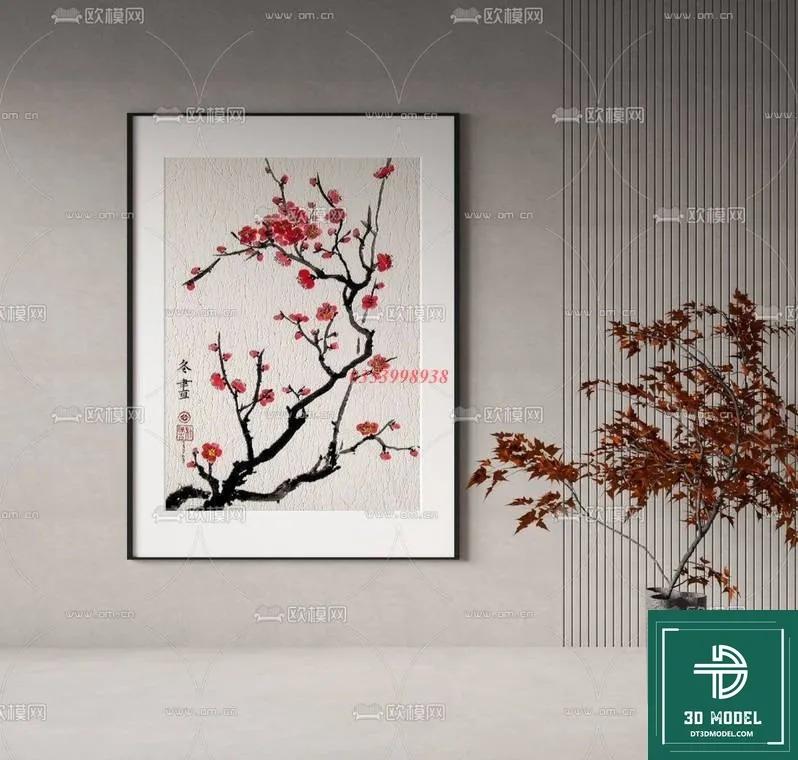 CHINESE PICTURE – DECOR – 3D MODELS – 064