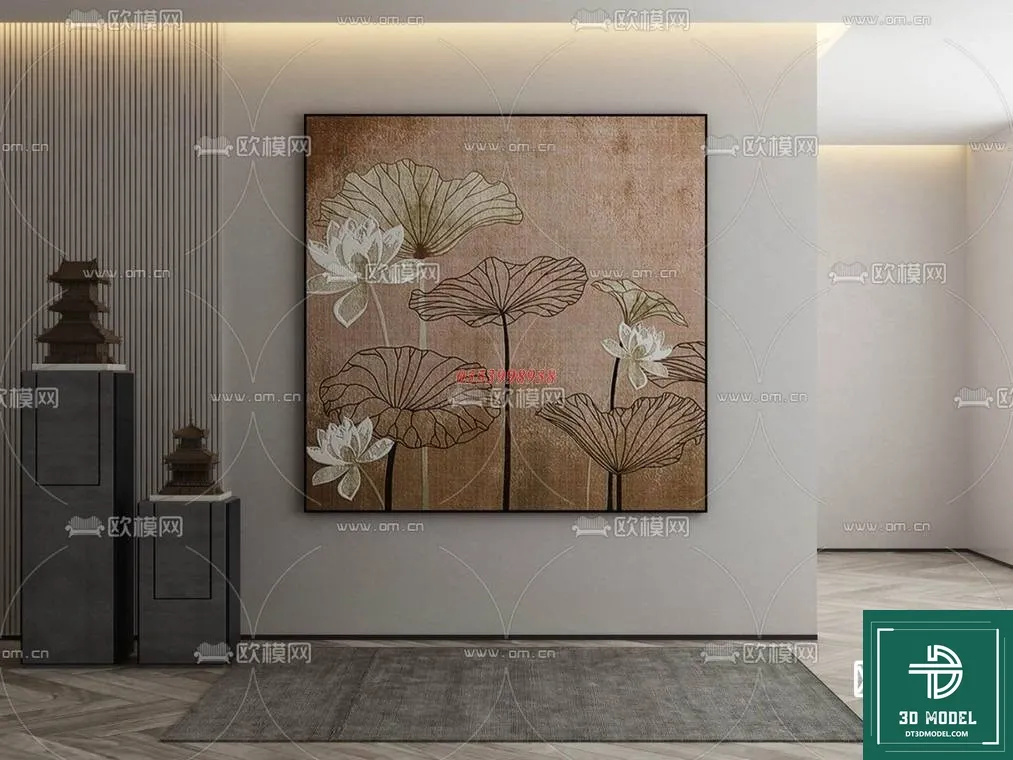 CHINESE PICTURE – DECOR – 3D MODELS – 070