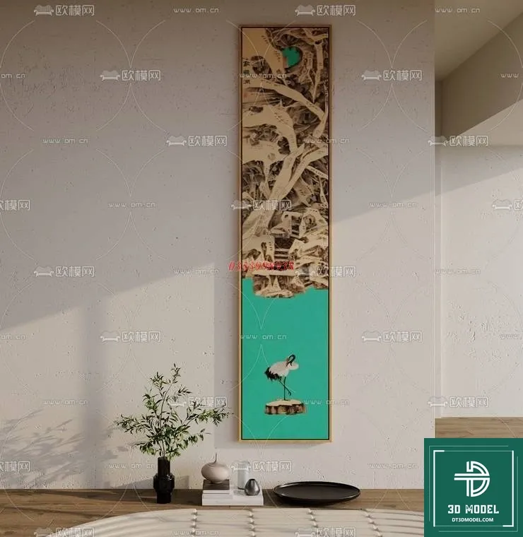 CHINESE PICTURE – DECOR – 3D MODELS – 075