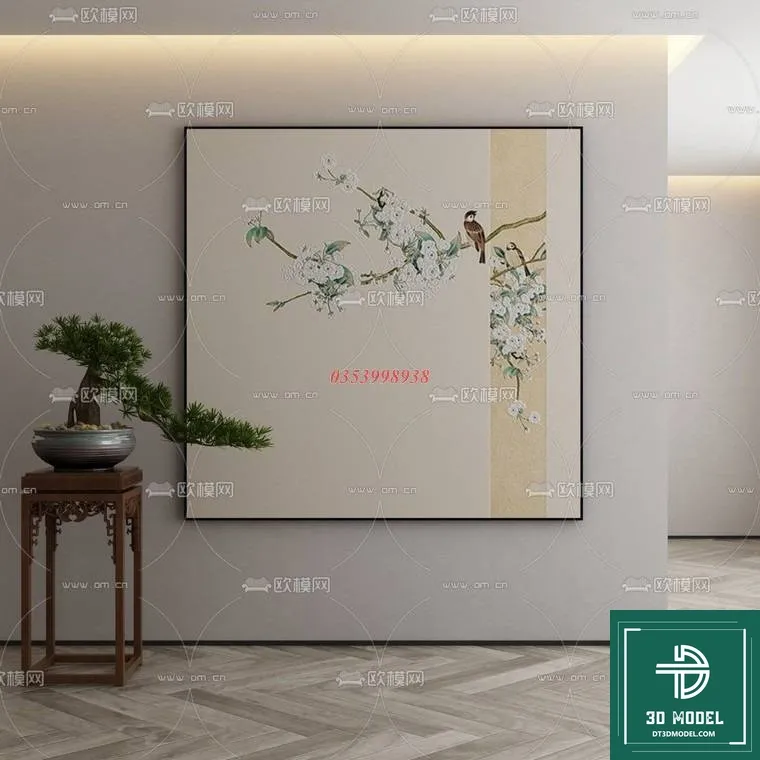 CHINESE PICTURE – DECOR – 3D MODELS – 076