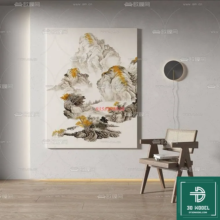 CHINESE PICTURE – DECOR – 3D MODELS – 093
