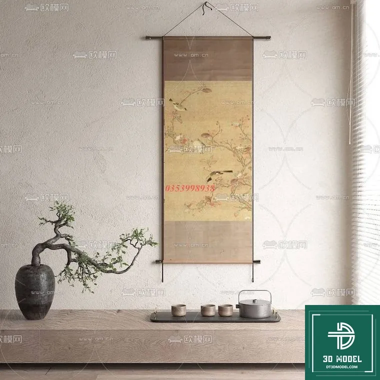 CHINESE PICTURE – DECOR – 3D MODELS – 105
