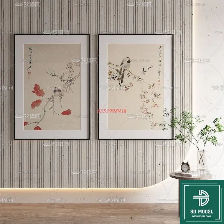 CHINESE PICTURE – DECOR – 3D MODELS – 121