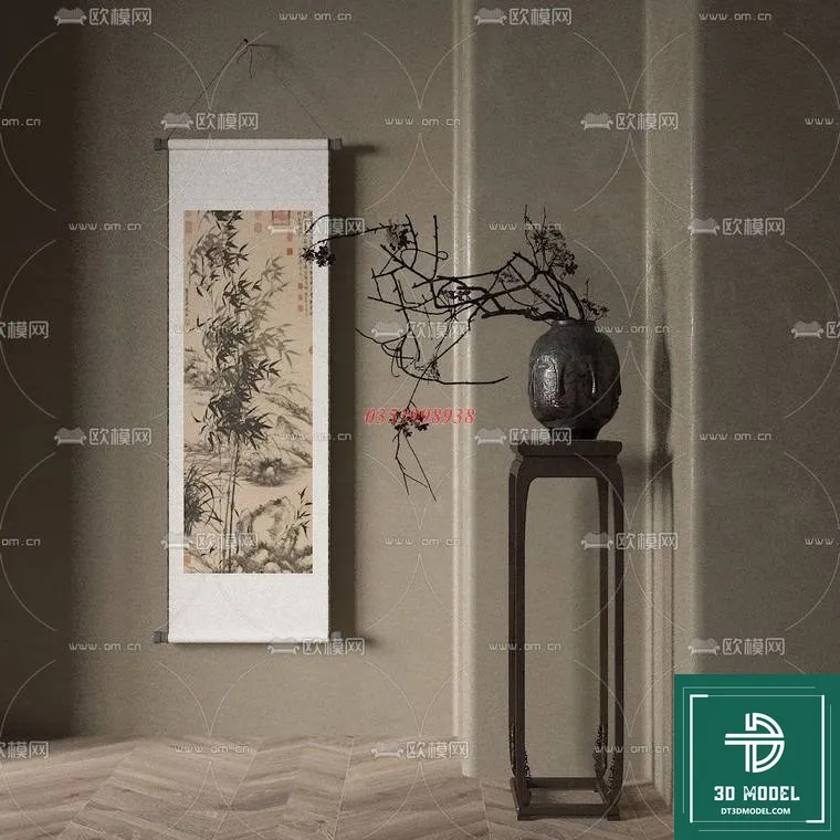 CHINESE PICTURE – DECOR – 3D MODELS – 122