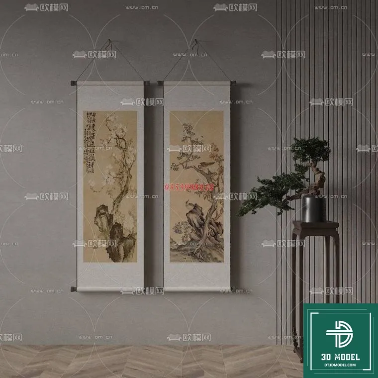 CHINESE PICTURE – DECOR – 3D MODELS – 138