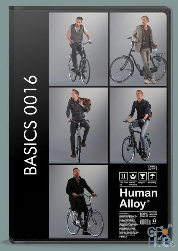 Human Alloy Basics 3D-People Collection