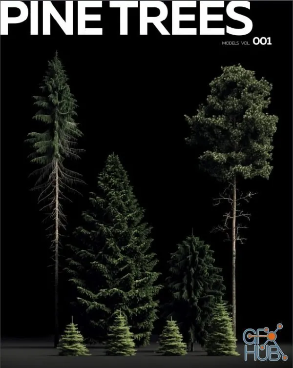 Pine Trees Models Vol 01
