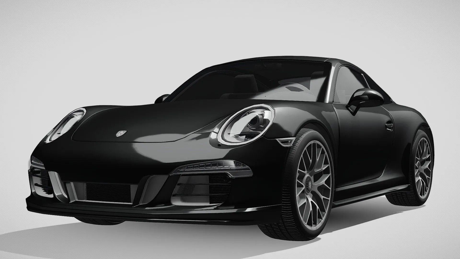 Porsche 3D Car (FBX) – porsche 911 carrera 4 gts coupe 991 2015 – 3D Model
