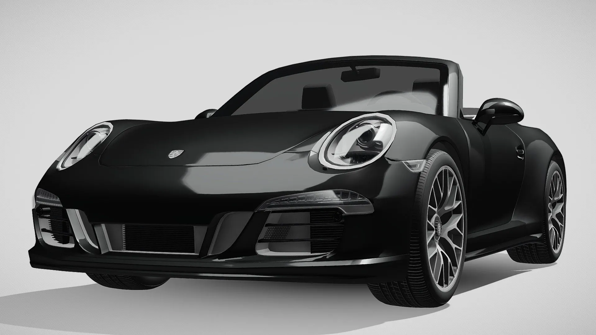 Porsche 3D Car (FBX) – porsche 911 carrera gts cabriolet 991 2015 – 3D Model
