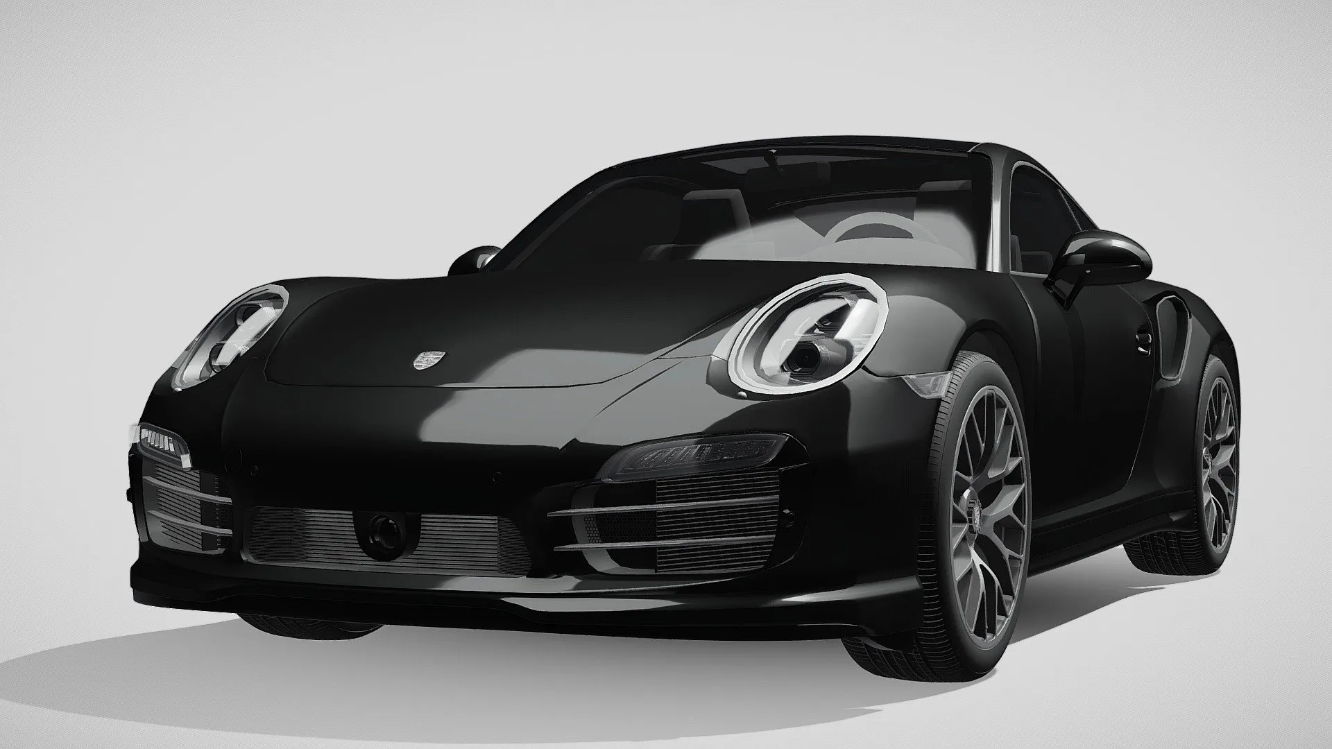 Porsche 3D Car (FBX) – porsche 911 turbo s 2013 – 3D Model