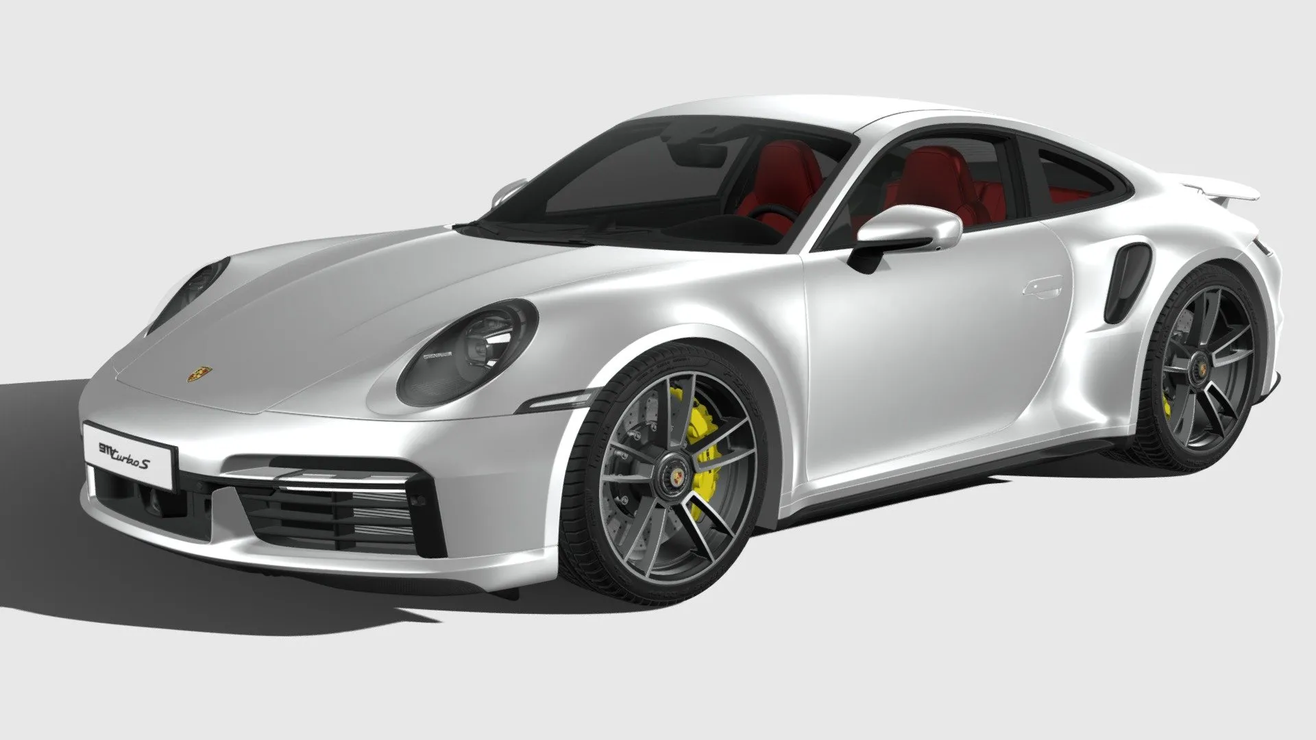 Porsche 3D Car (FBX) – porsche 911 turbo s 2021 – 3D Model