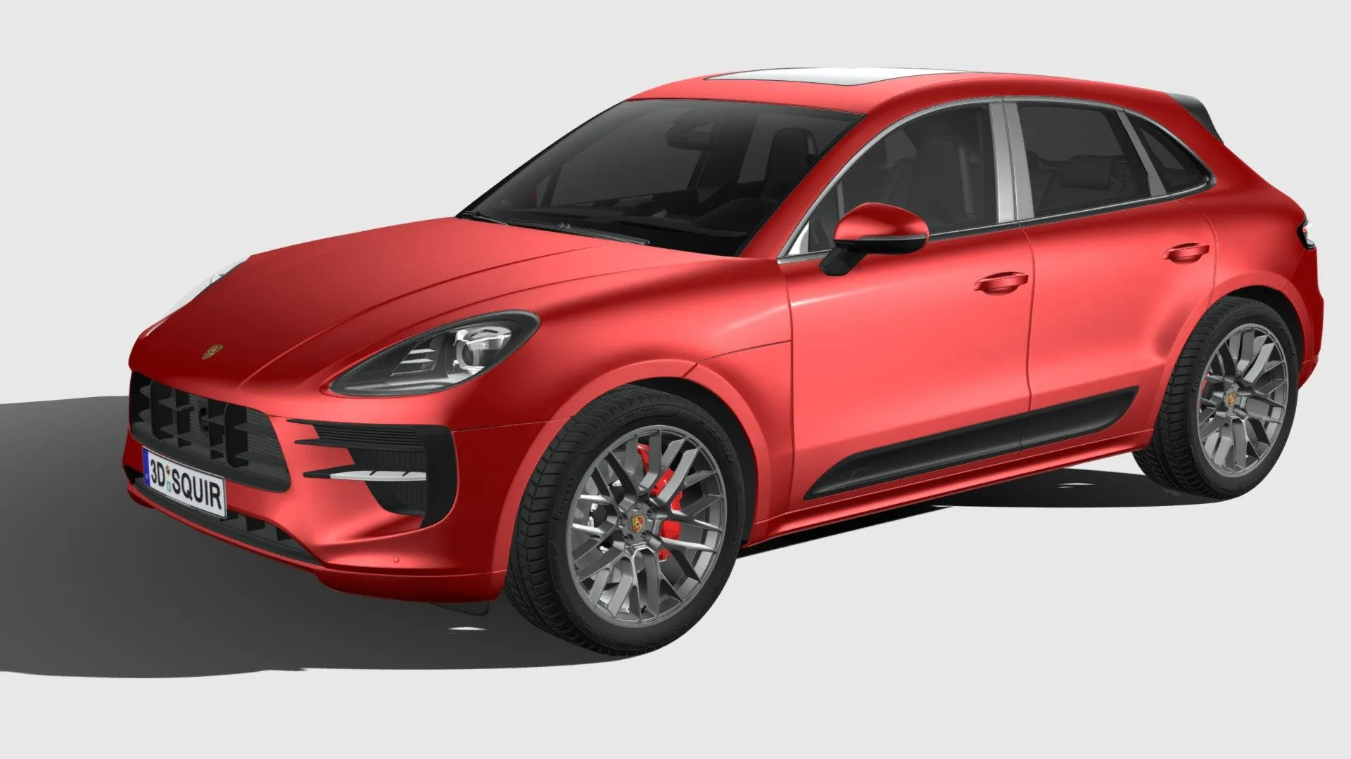 Porsche 3D Car (FBX) – porsche macan gts 2020 – 3D Model