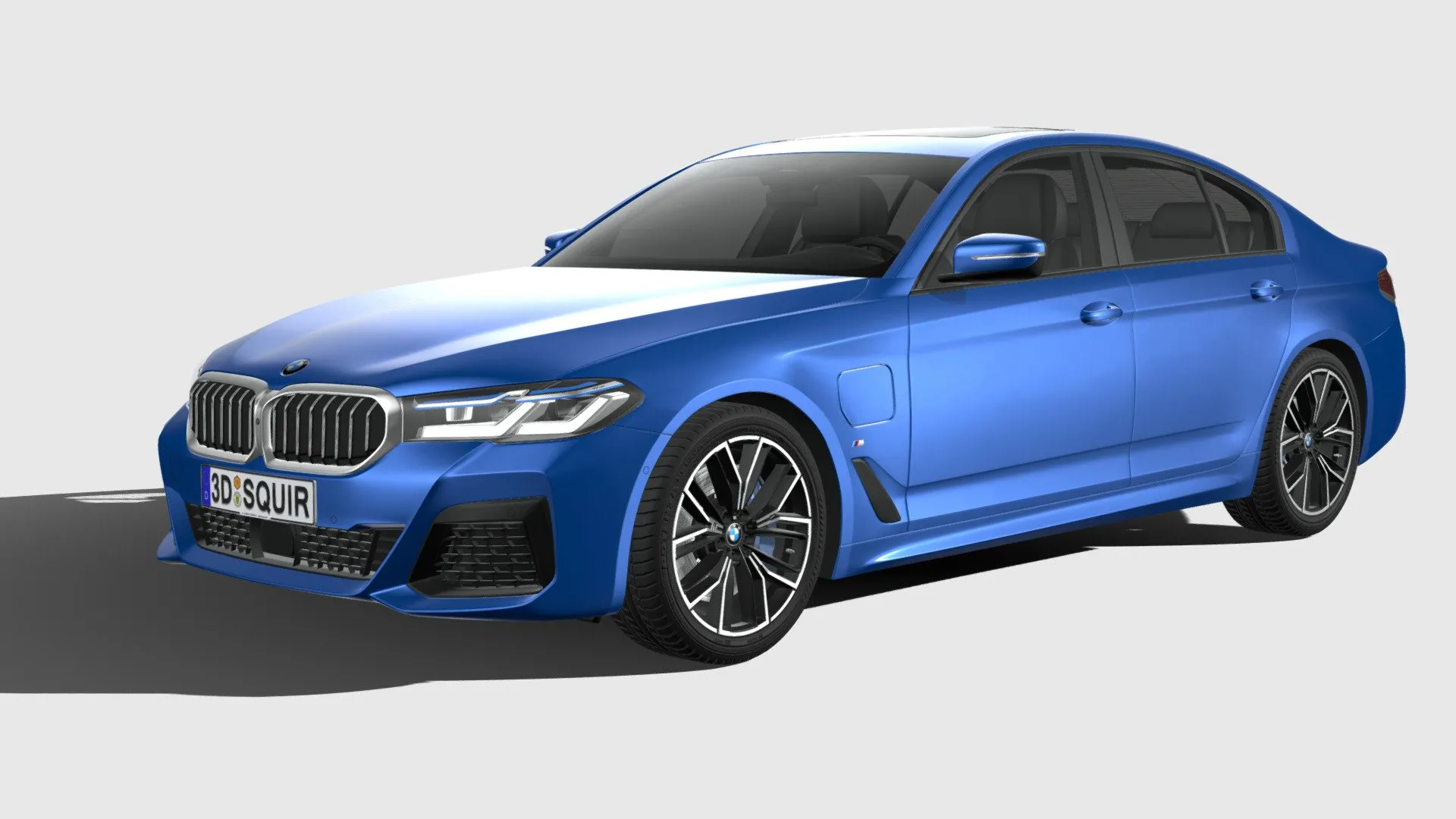 BMW 3D Car (FBX) – bmw 5 series g30 m sport 2021 – 3D Model
