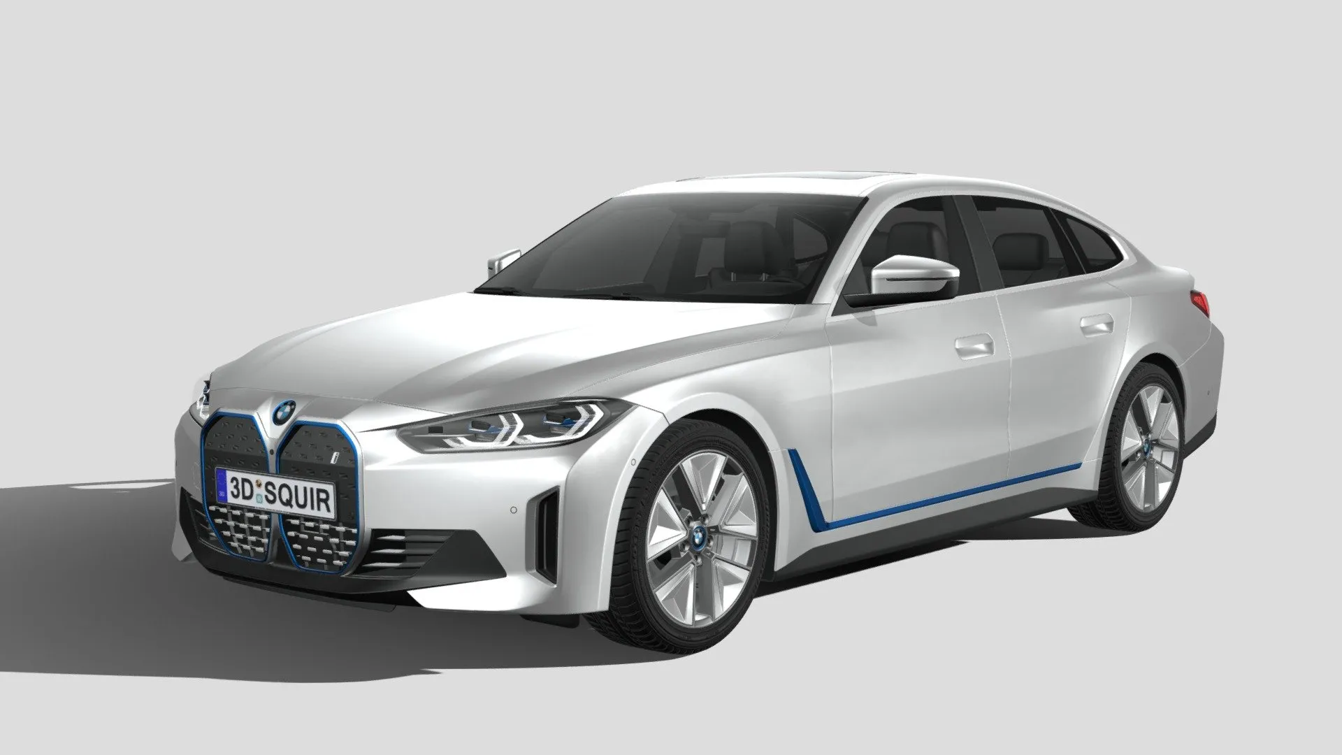 BMW 3D Car (FBX) – bmw i4 2022 – 3D Model