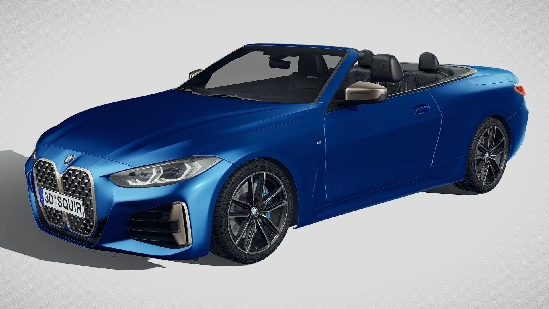 BMW 3D Car (FBX) – bmw m440i convertible 2021 – 3D Model