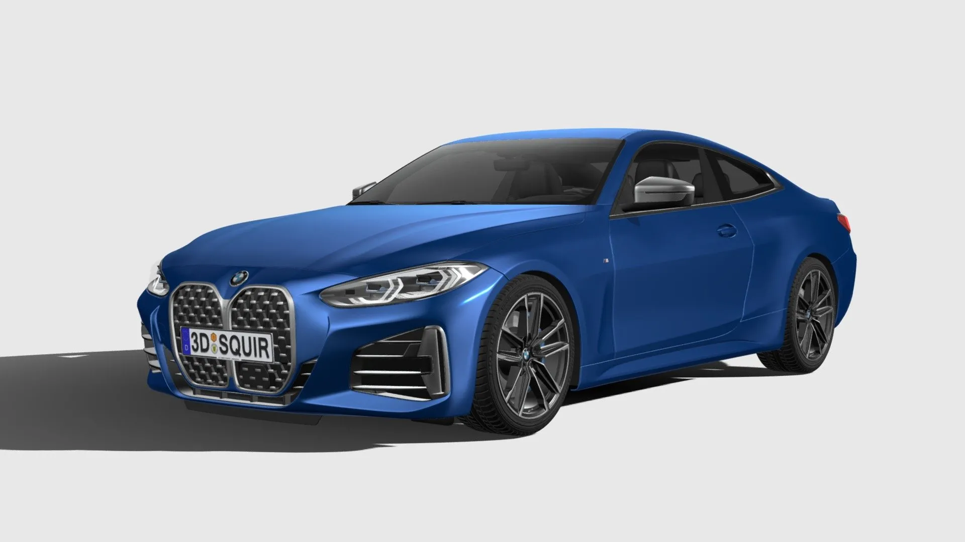BMW 3D Car (FBX) – bmw m440i coupe 2021 – 3D Model