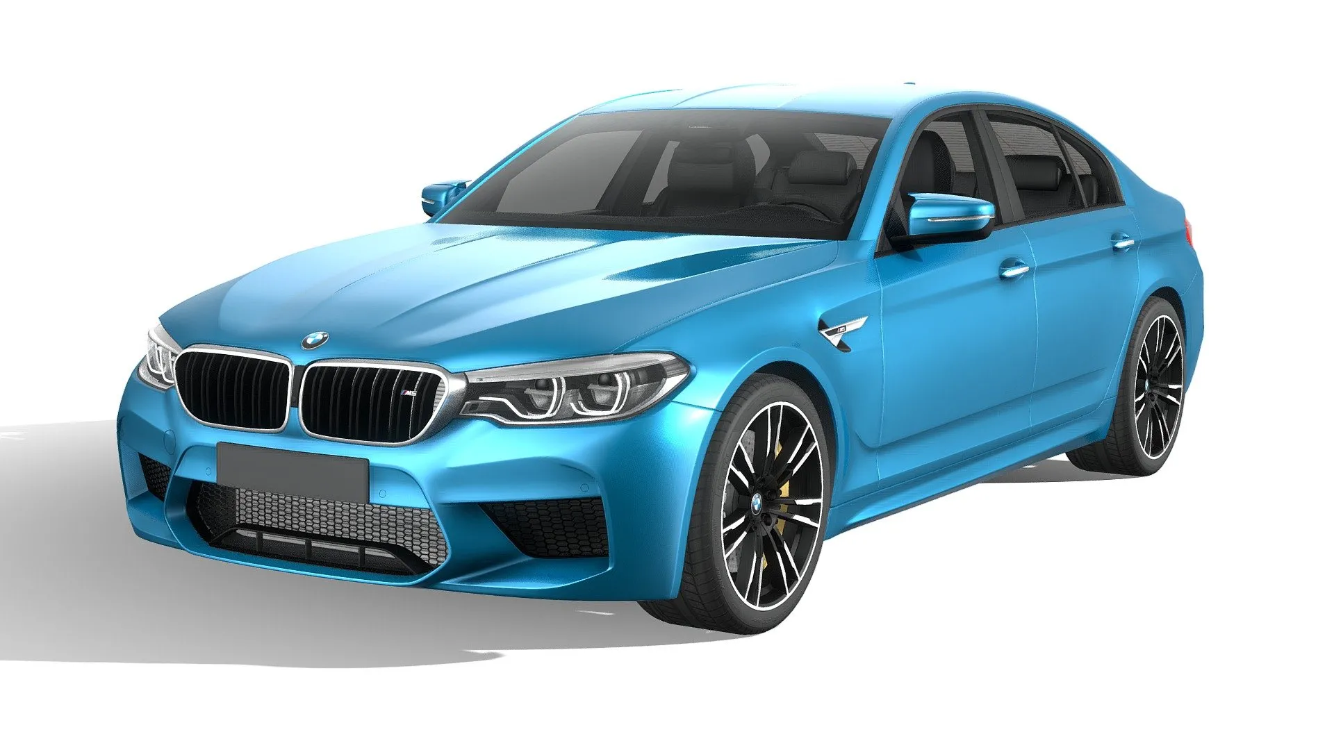 BMW 3D Car (FBX) – bmw m5 2018 – 3D Model