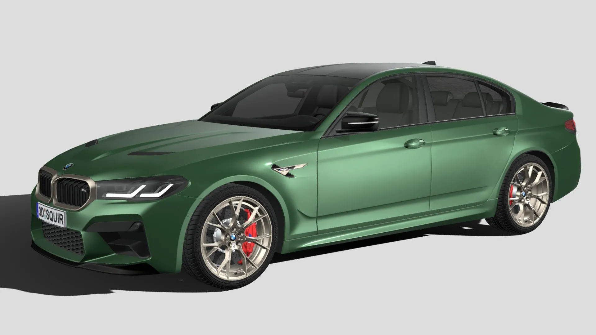 BMW 3D Car (FBX) – bmw m5 cs 2022 – 3D Model