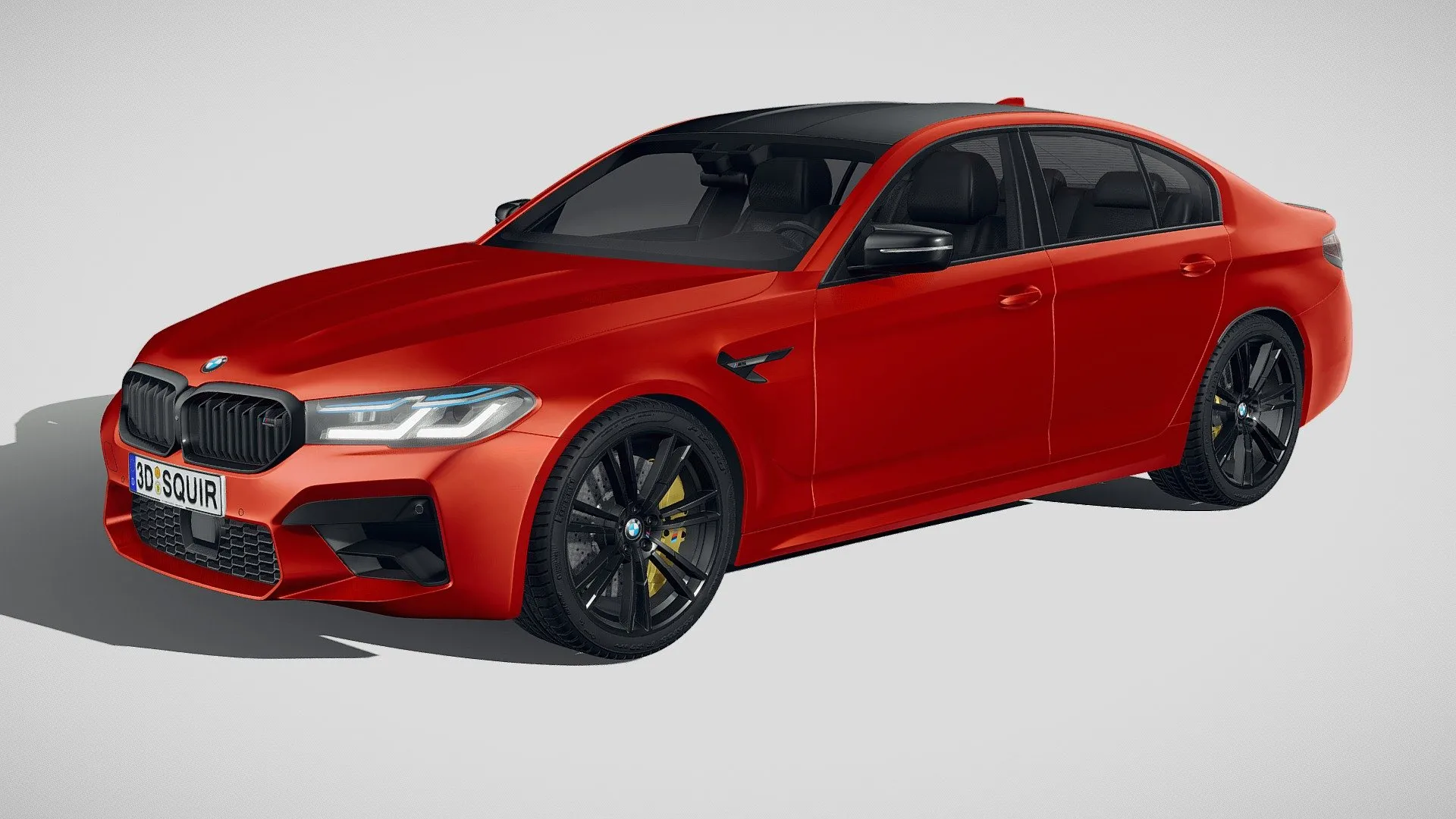 BMW 3D Car (FBX) – bmw m5 f90 2021 – 3D Model