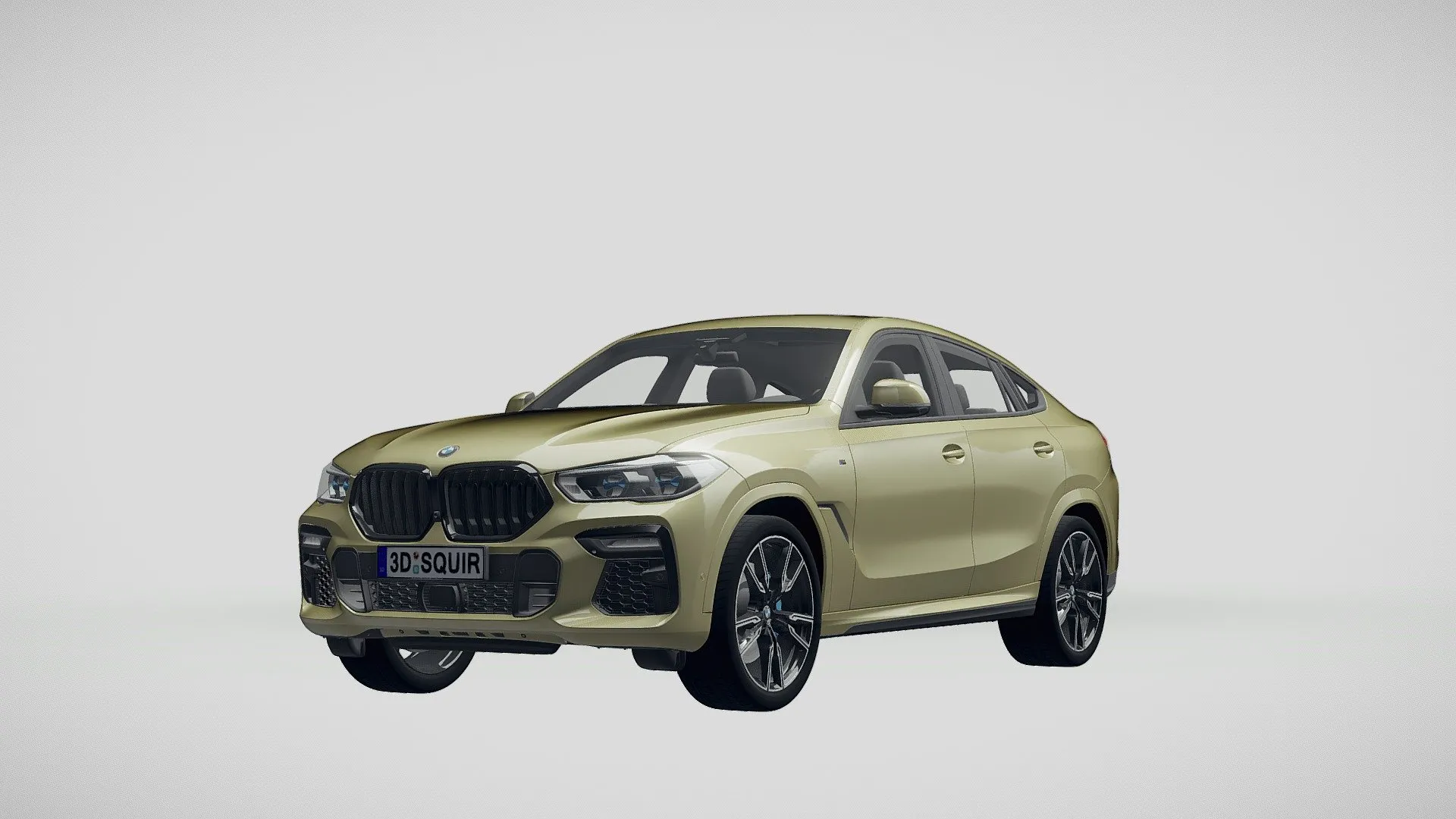 BMW 3D Car (FBX) – bmw x6 m50i 2020 – 3D Model