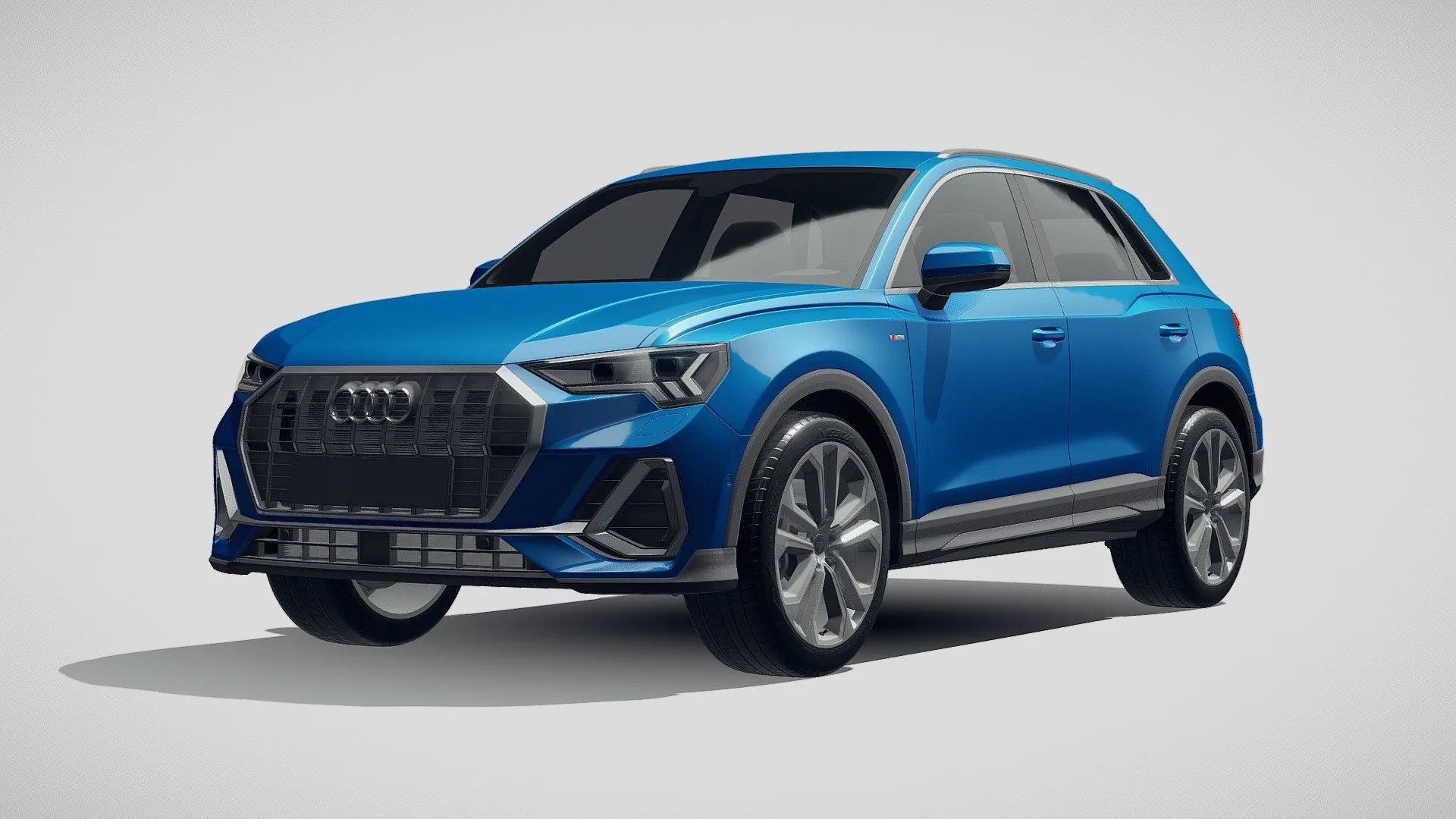 Audi 3D Car (FBX) – audi q3 s line 2019 – 3D Model