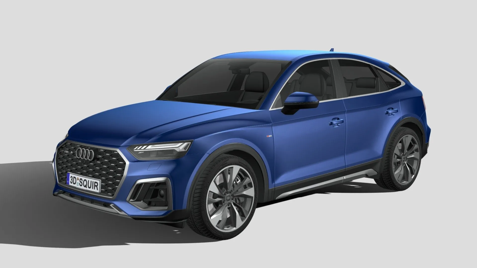 Audi 3D Car (FBX) – audi q5 sportback s line 2021 – 3D Model