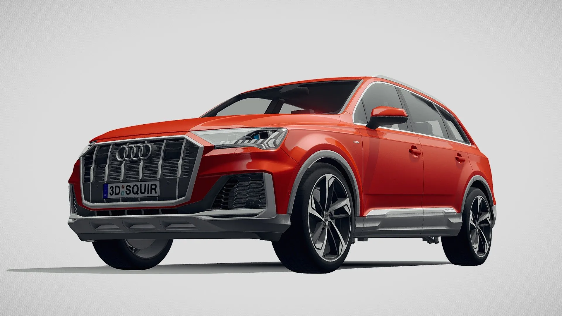Audi 3D Car (FBX) – audi q7 2020 – 3D Model
