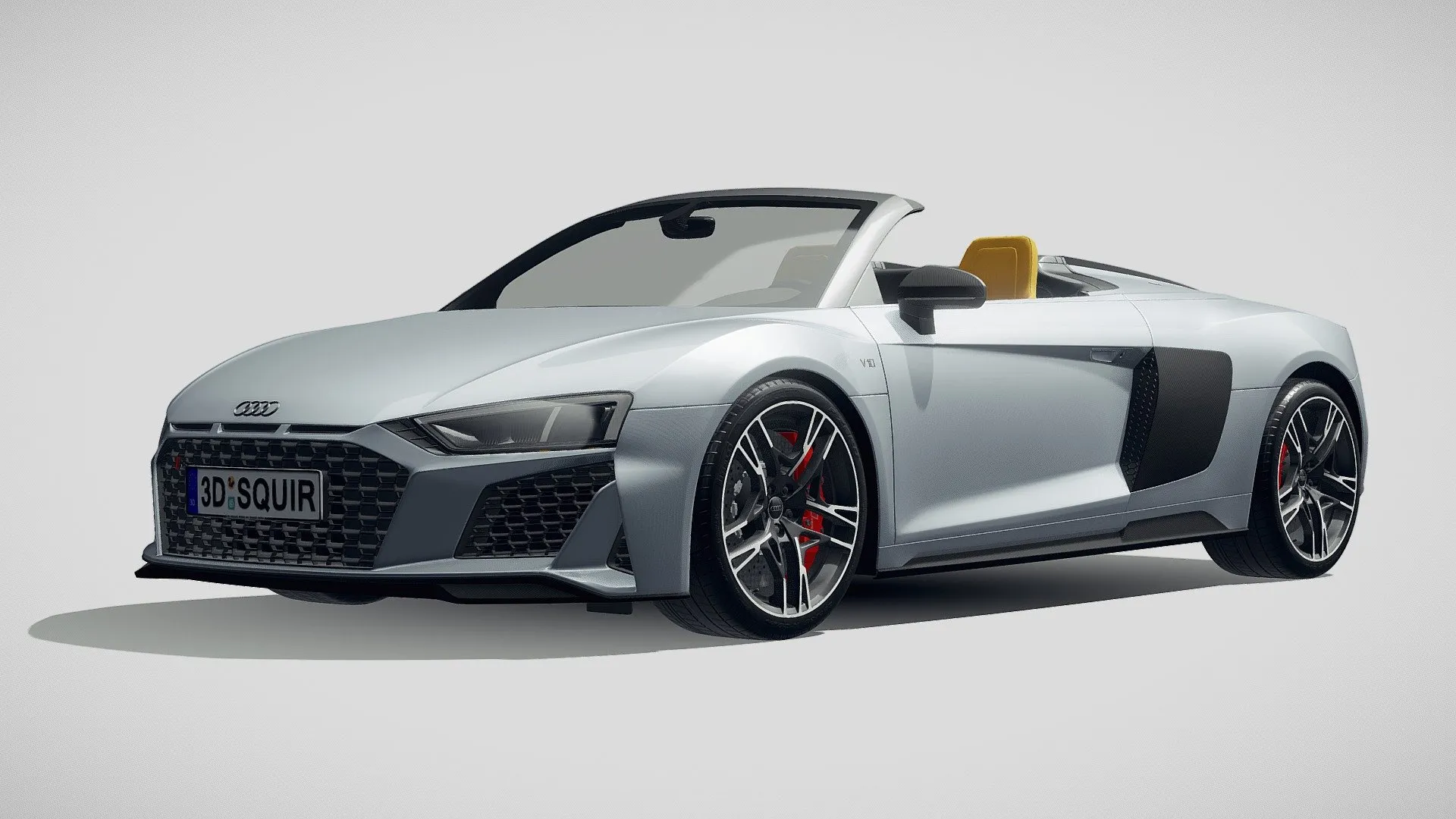 Audi 3D Car (FBX) – audi r8 spyder 2019 – 3D Model
