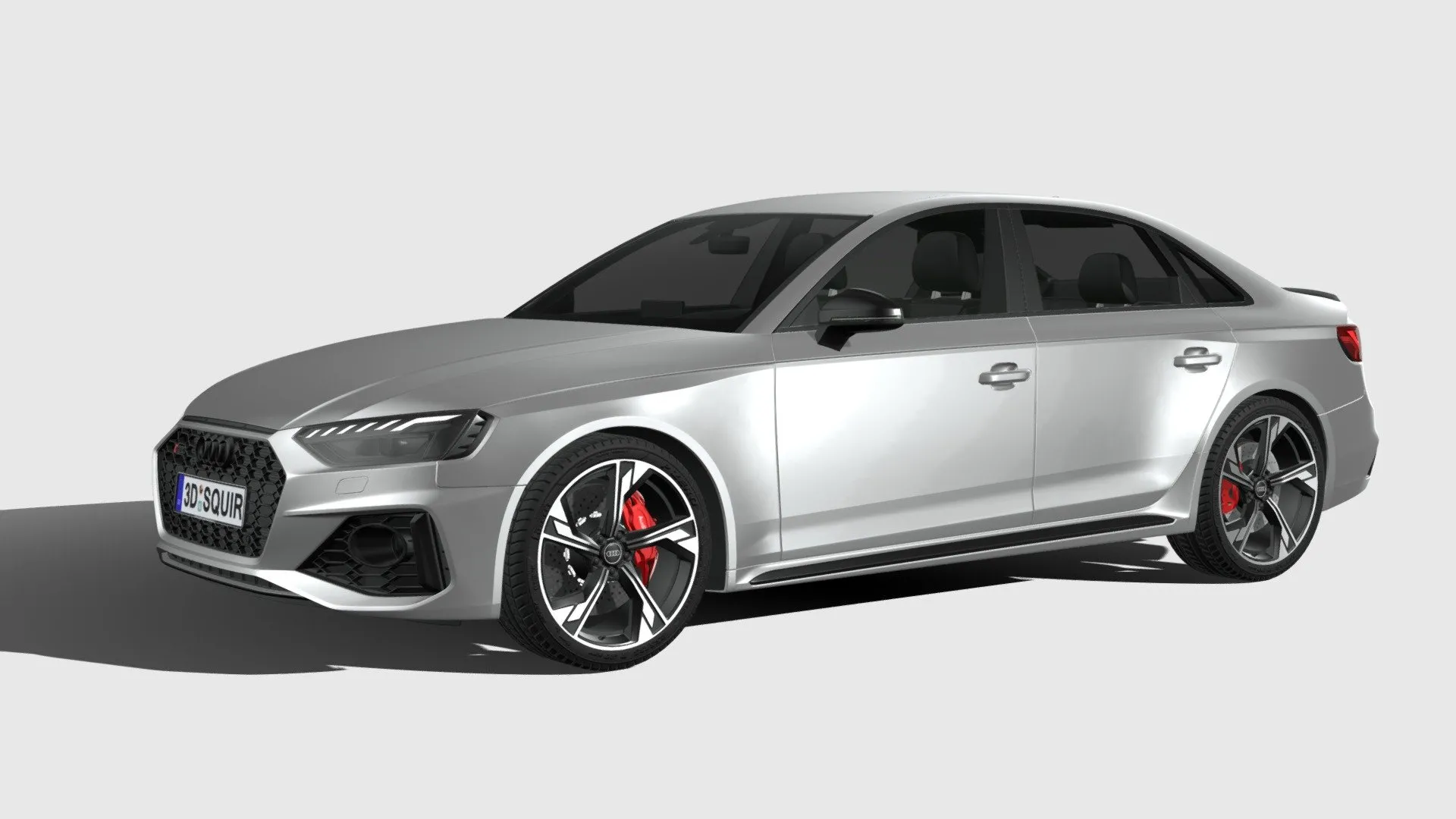 Audi 3D Car (FBX) – audi rs4 sedan 2020 – 3D Model