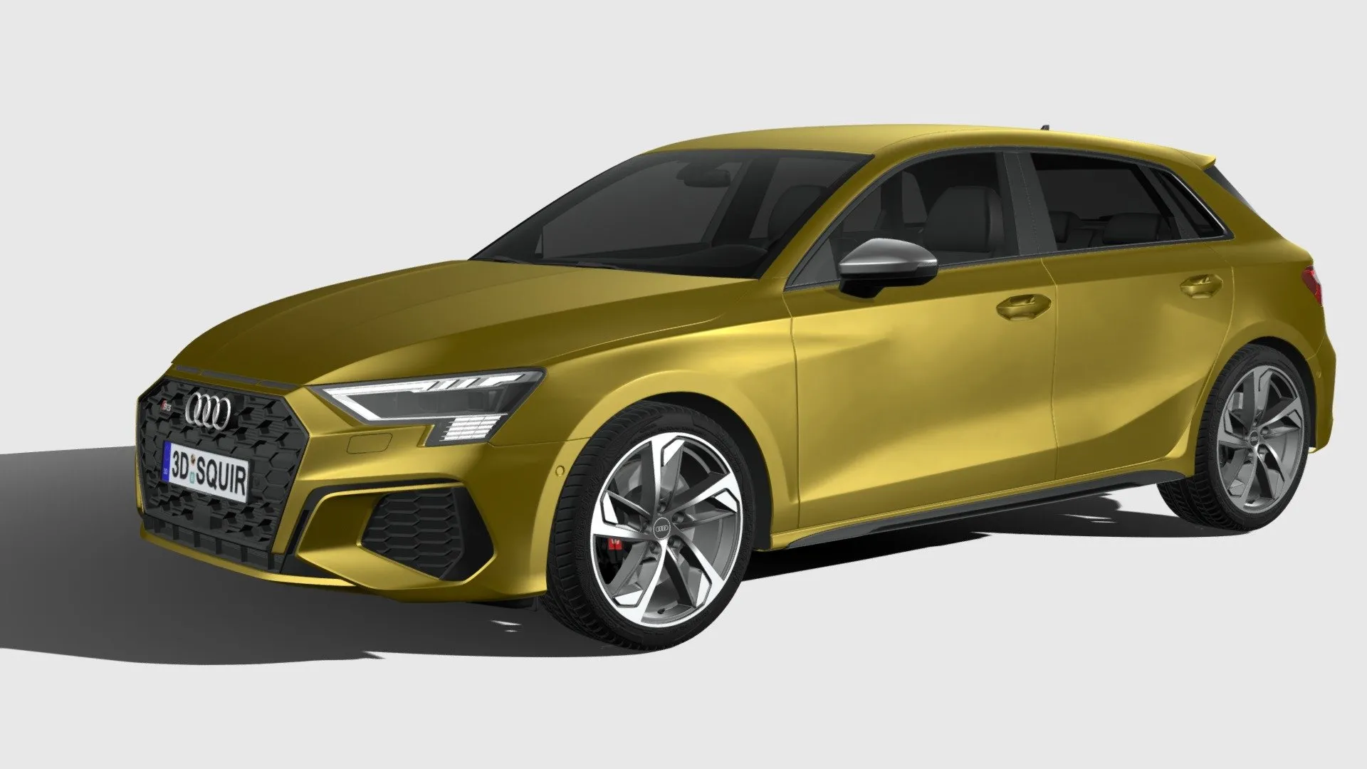 Audi 3D Car (FBX) – audi s3 2021 – 3D Model