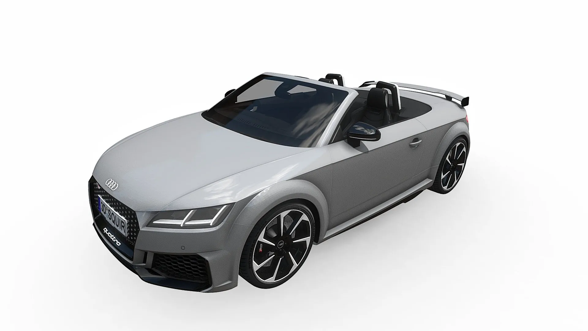 Audi 3D Car (FBX) – audi ttrs roadster 2020 – 3D Model