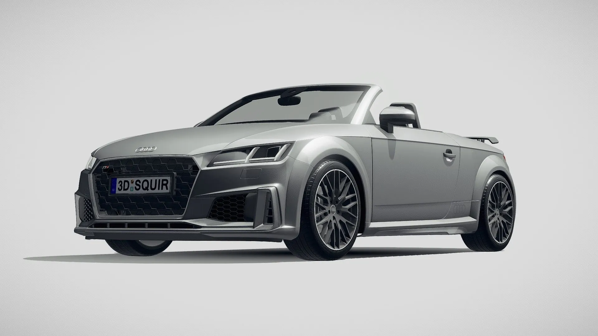 Audi 3D Car (FBX) – audi tts roadster 2019 – 3D Model