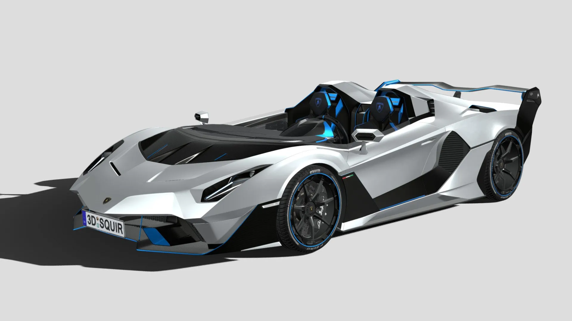 Lamborghini 3D Car (FBX) – lamborghini sc20 2020 – 3D Model