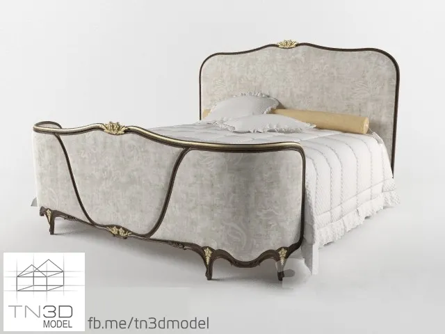 CLASSIC BED – 3D MODELS – 3dsmax – 015