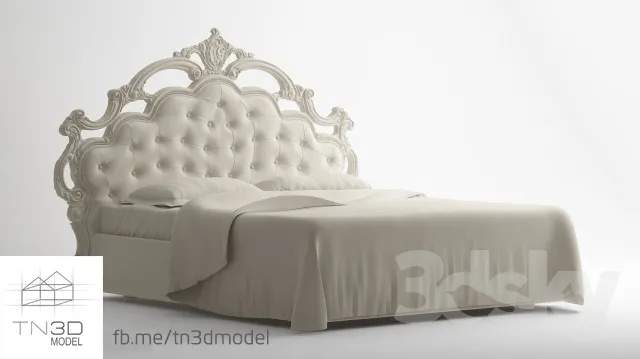 CLASSIC BED – 3D MODELS – 3dsmax – 018