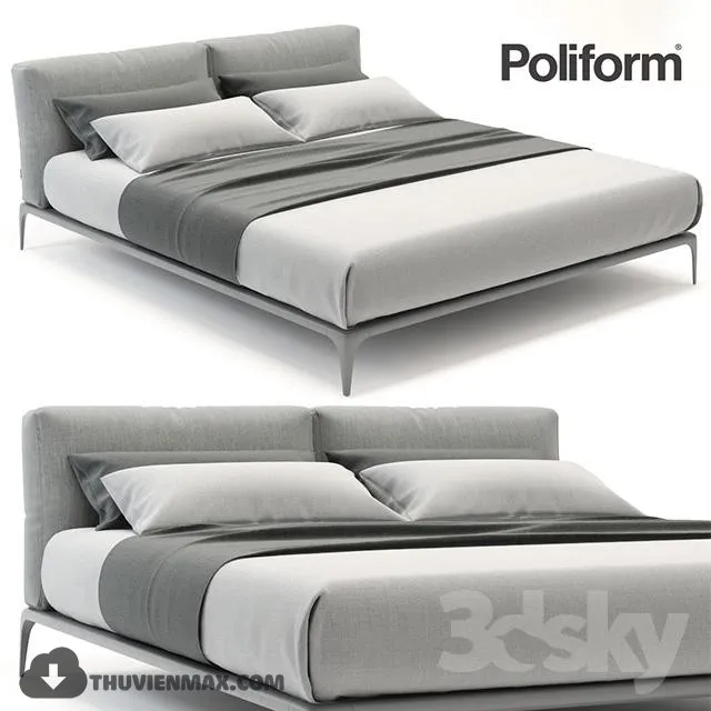 MODERN BED – 3D MODELS – 3dsmax – 005