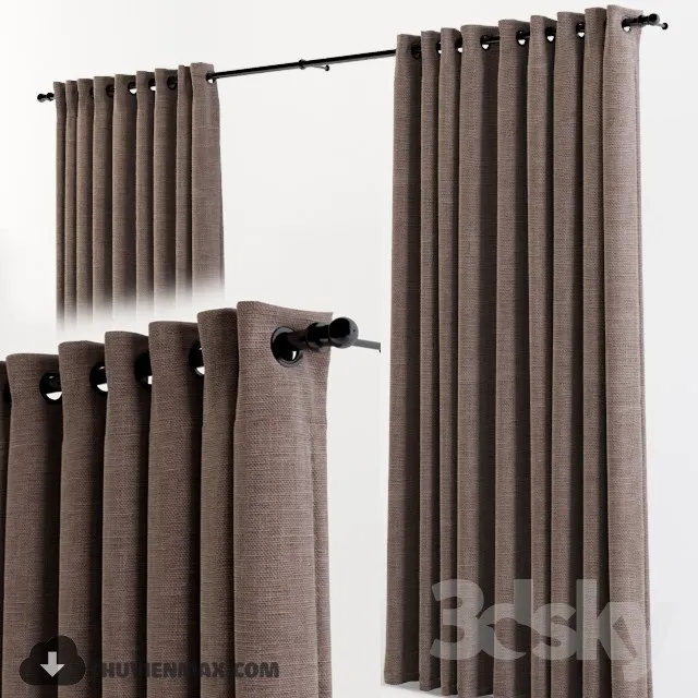 CURTAINS – WINDOW COVERS – 3D MODELS – 010