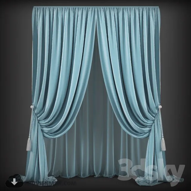 CURTAINS – WINDOW COVERS – 3D MODELS – 015