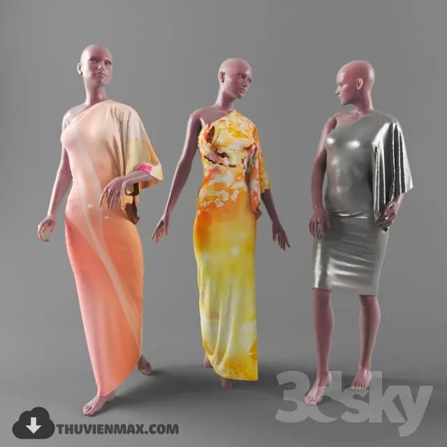 MANNEQUINS 3D MODELS – 3dsmax – 017