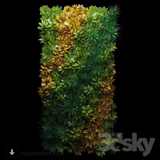 WALL PLANTS – 3DMODEL – 02