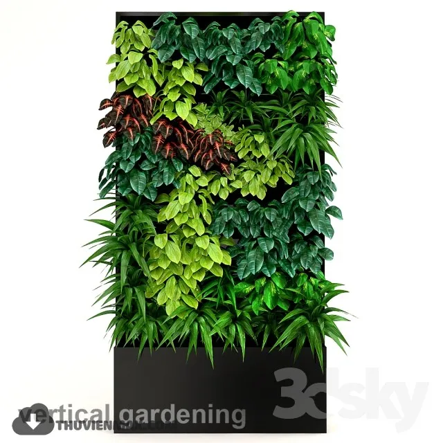 WALL PLANTS – 3DMODEL – 09