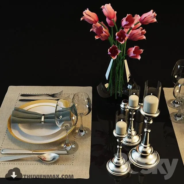 TABLEWARES – 3D MODELS – 04