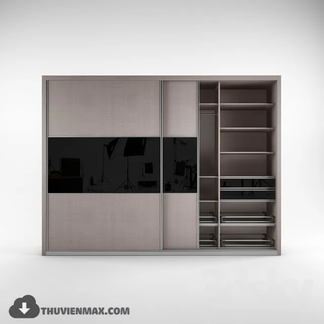 MODERN WARDROBES – 3D MODELS – 01