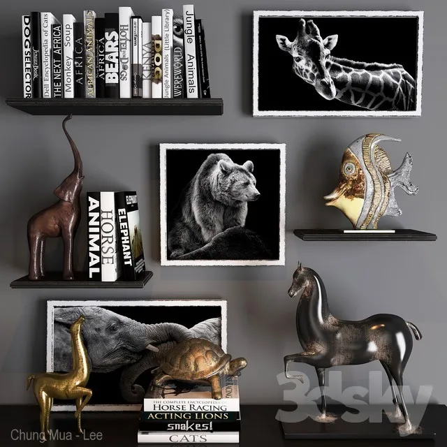 DECOR SET – 3D MODELS – 03