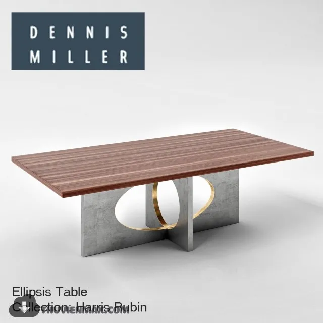 MODERN DINING TABLE – 3D MODEL – 05