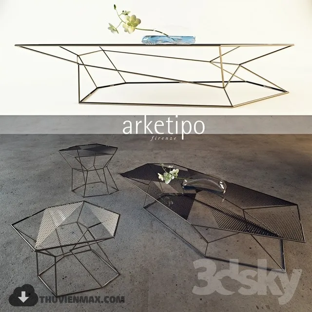 MODERN DINING TABLE – 3D MODEL – 10